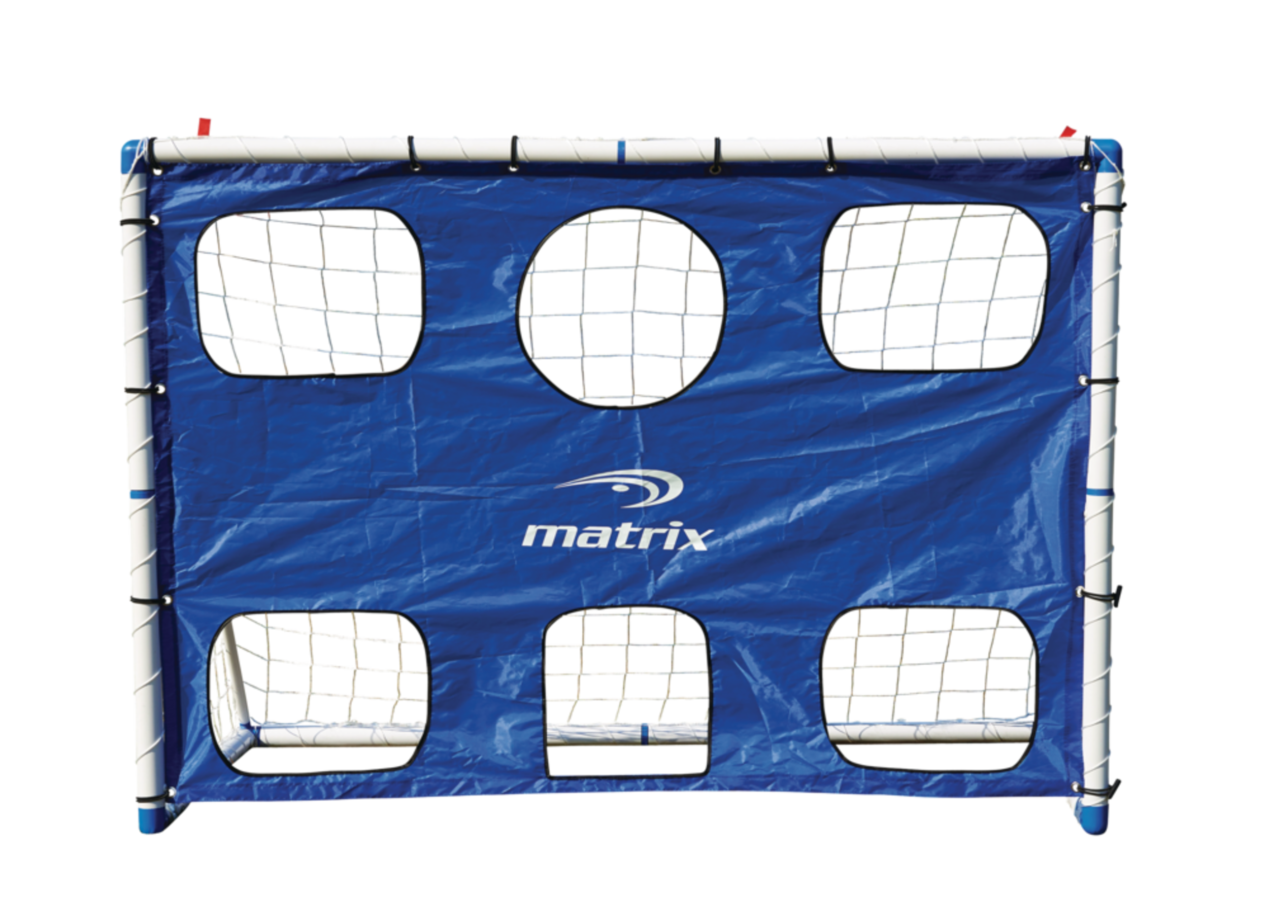 Matrix 2-in-1 Soccer Goal Net & Training/Practice Target Front_Flat