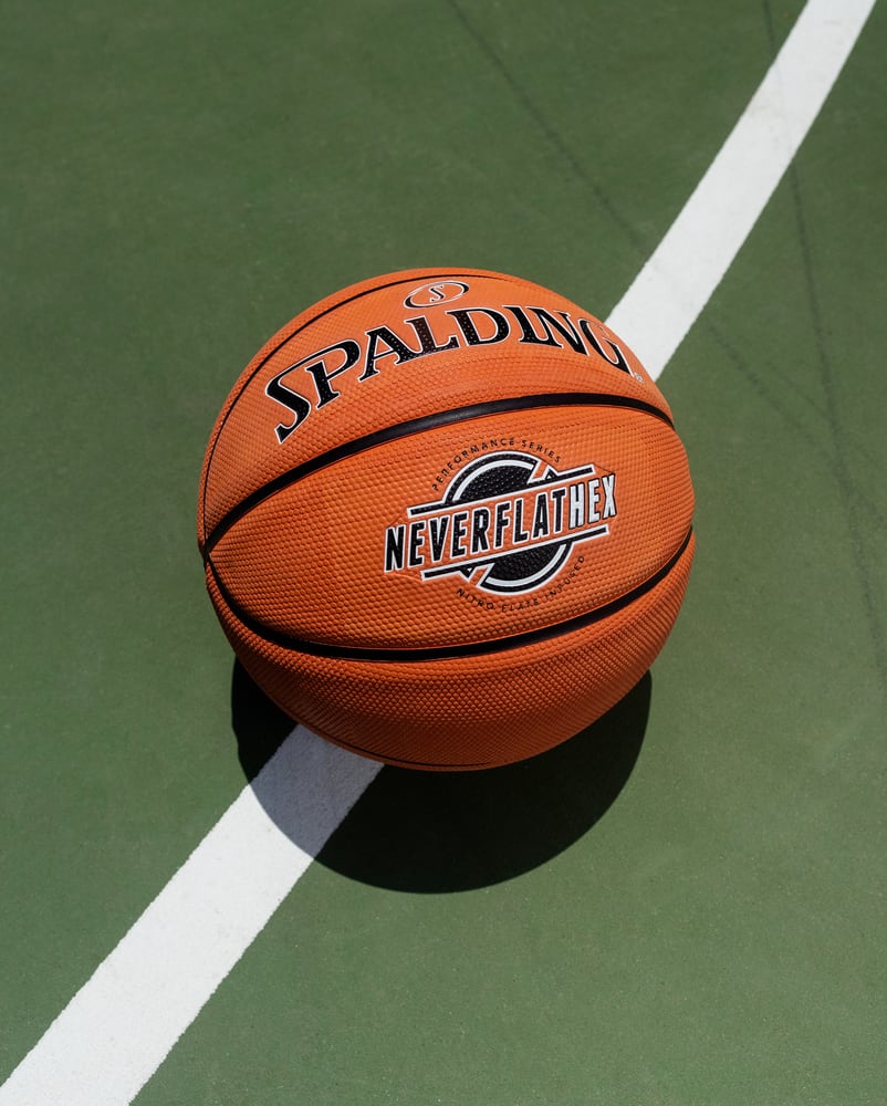 spalding nba neverflat hexagrip basketball