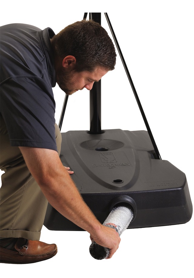 Spalding Hercules Acrylic Portable Adjustable Basketball Backboard