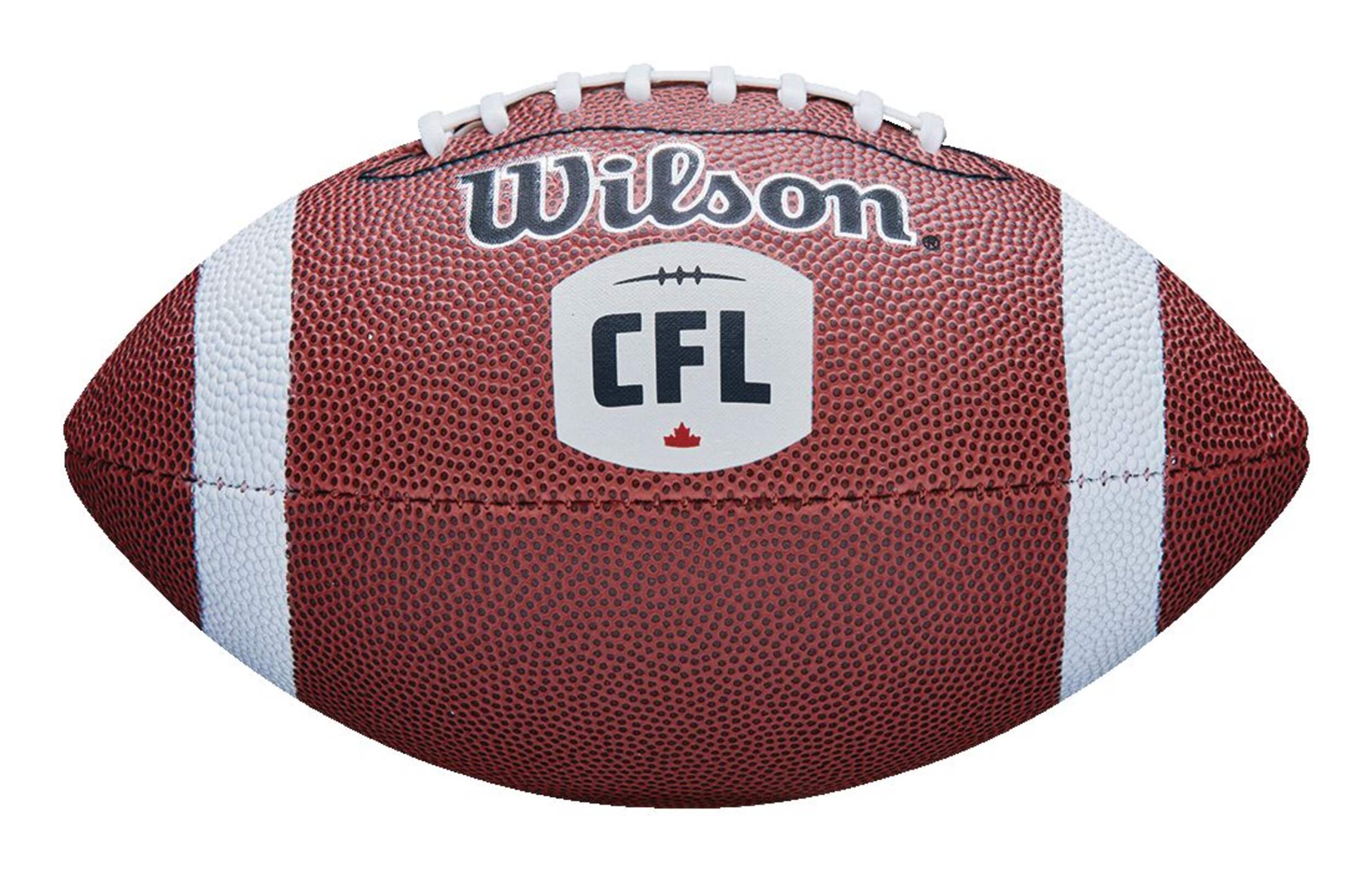 Réplique de miniballon de football de collection Wilson CFL, choix varié Front_Flat