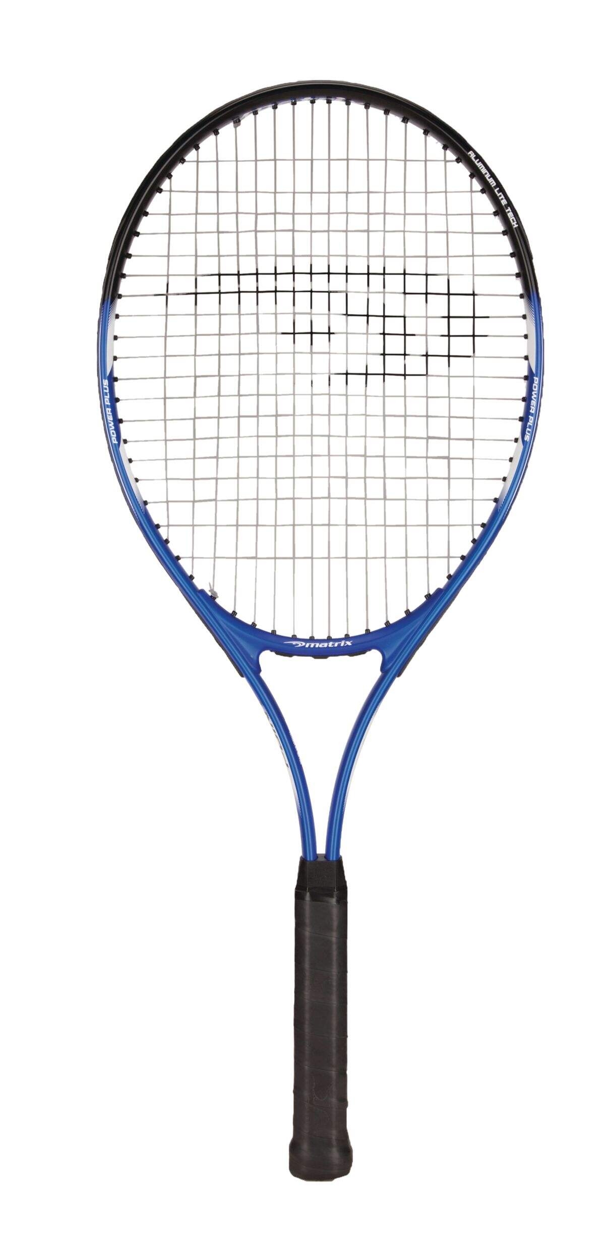 Matrix Match Point Adult Lightweight Recreational Tennis Racquet/Racket, Blue Front_Flat