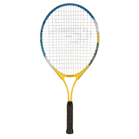 Raquette de tennis légère Matrix Ace, jeunes, aluminium, jaune/bleu, 25 po Front_Flat