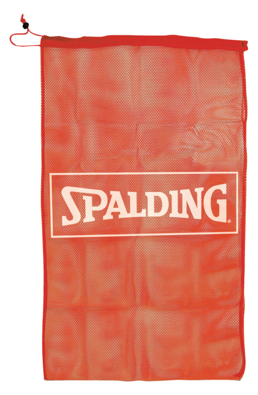 Spalding Mesh Sporting Equipment, Gear & Ball Bag w/ Drawstring