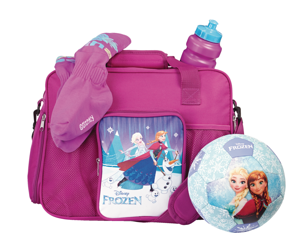 Équipement de soccer La Reine des neiges de Disney pour enfants avec