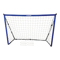 Matrix Easy Set-Up Portable Training Soccer Goal Net w/ Carry Bag, 6-ft x 4-ft Front_Flat