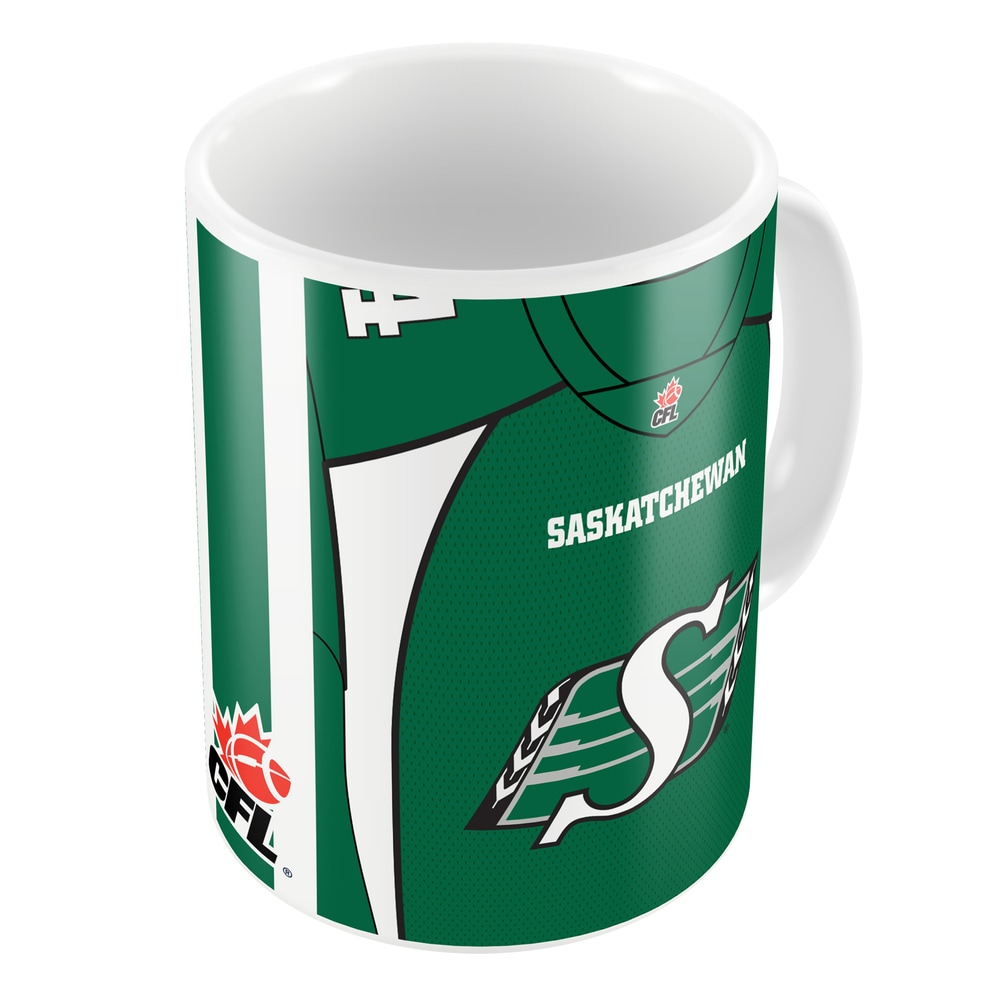 Saskatchewan Roughriders Large Coffee Mug, 15oz Canadian Tire