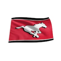 Calgary Stampeders Team Flag For CFL Football Fans/Collectors, 3-ft x 5-ft