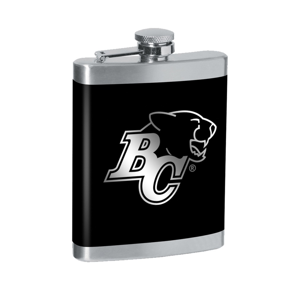 BC Lions Stainless Steel Flask, 8oz Canadian Tire