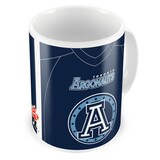 Toronto Argonauts Large Coffee Mug, 15-oz Front_Angled_Right