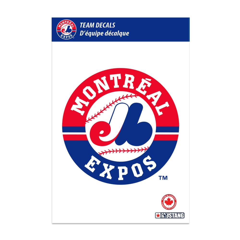 Montreal Expos MLB Stickers