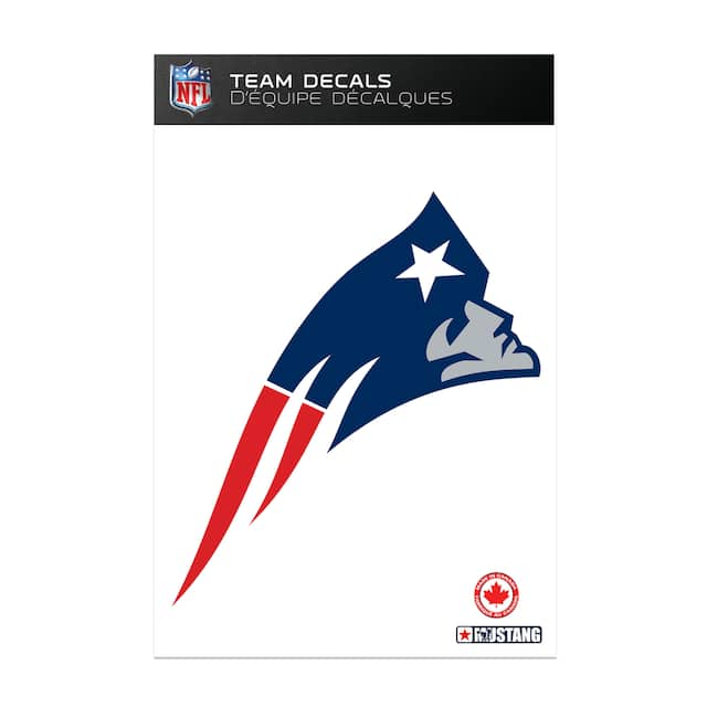 NEW ENGLAND PATRIOTS DECAL NFL FOOTBALL STICKER LOGO SPORTS FREE