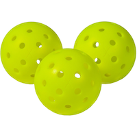 Franklin X-Performance-40 Outdoor Pickleballs, USAPA Approved, Yellow, 3-pk Front_Flat