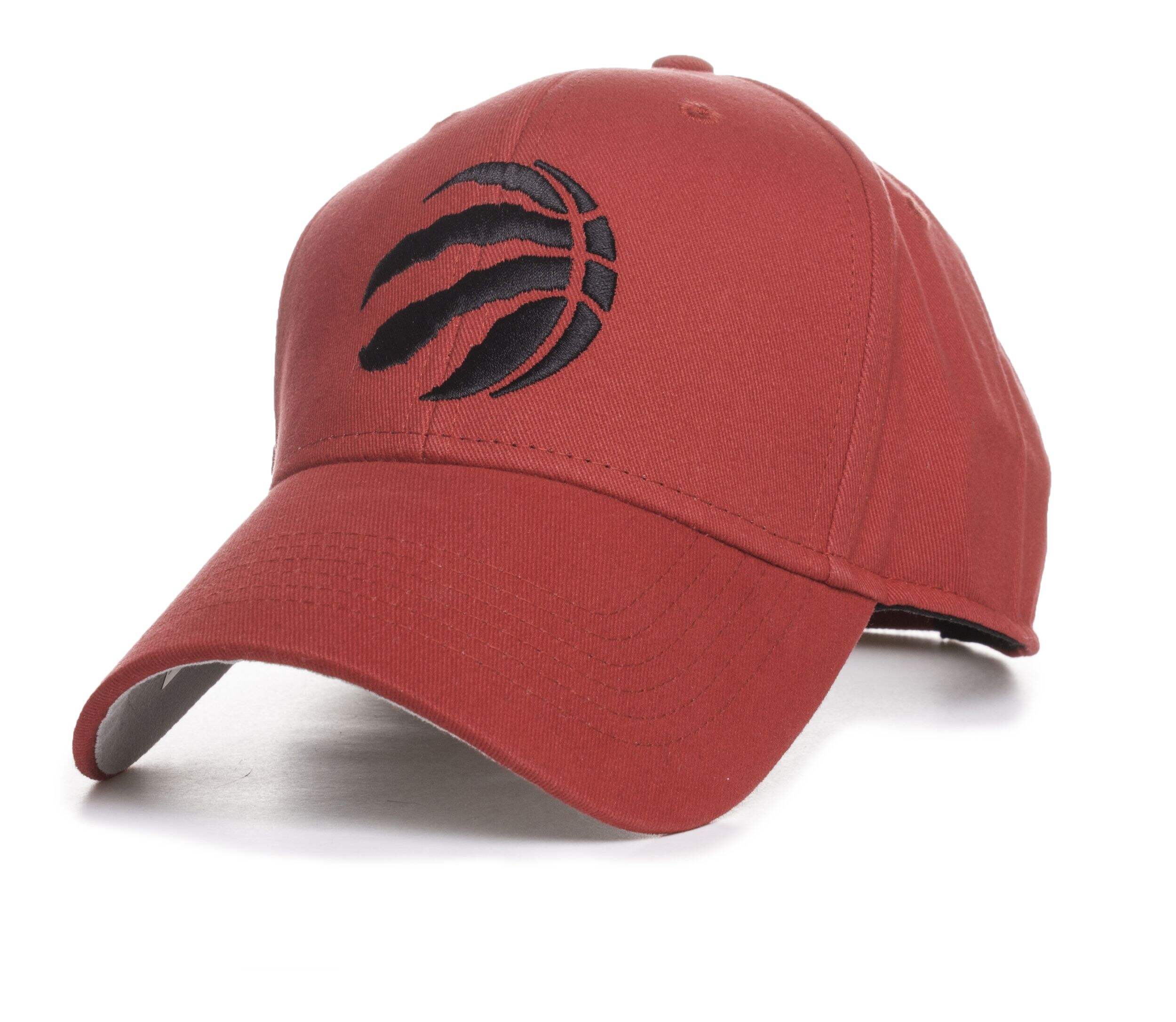 NBA Toronto Raptors Men's/Women's Unisex Adjustable Cotton Twill Baseball Cap/Hat, Frost Red Front_Three_Fourths_Angled_Left