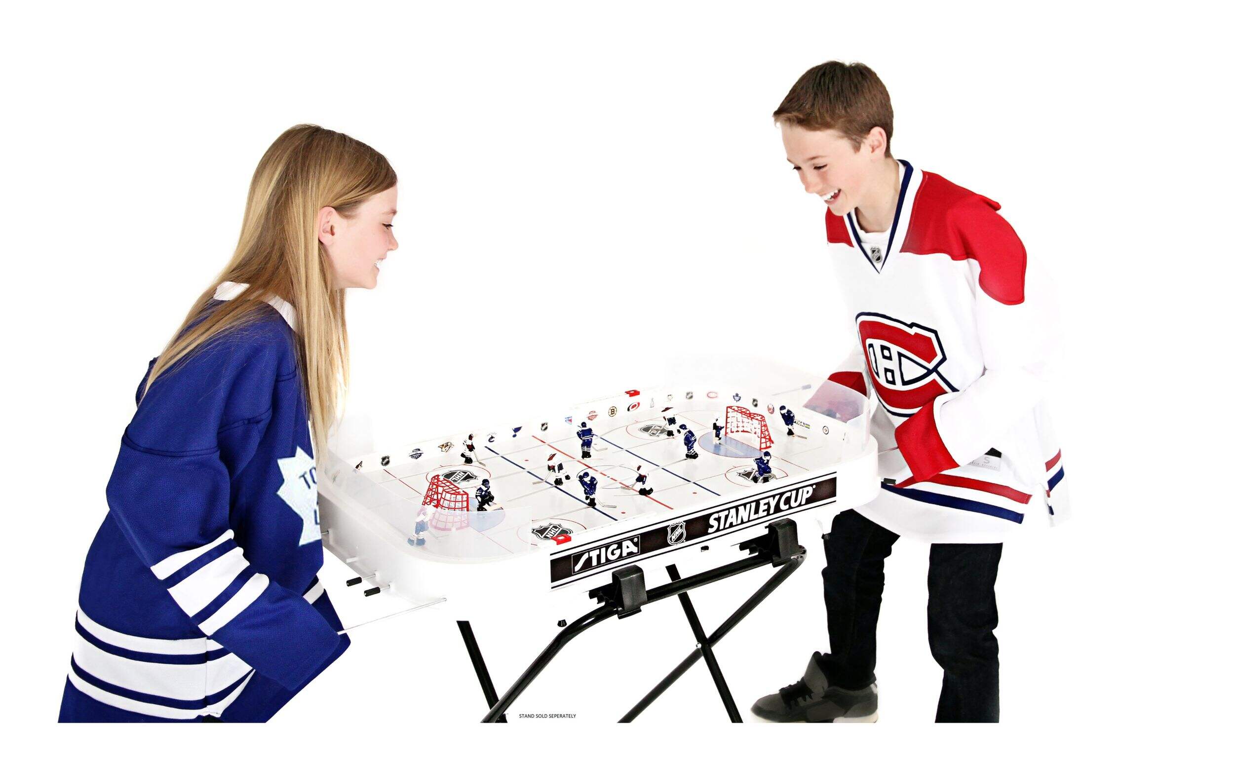 Stiga NHL Stanley Cup Table Top Rod Hockey Game, 37in Canadian Tire