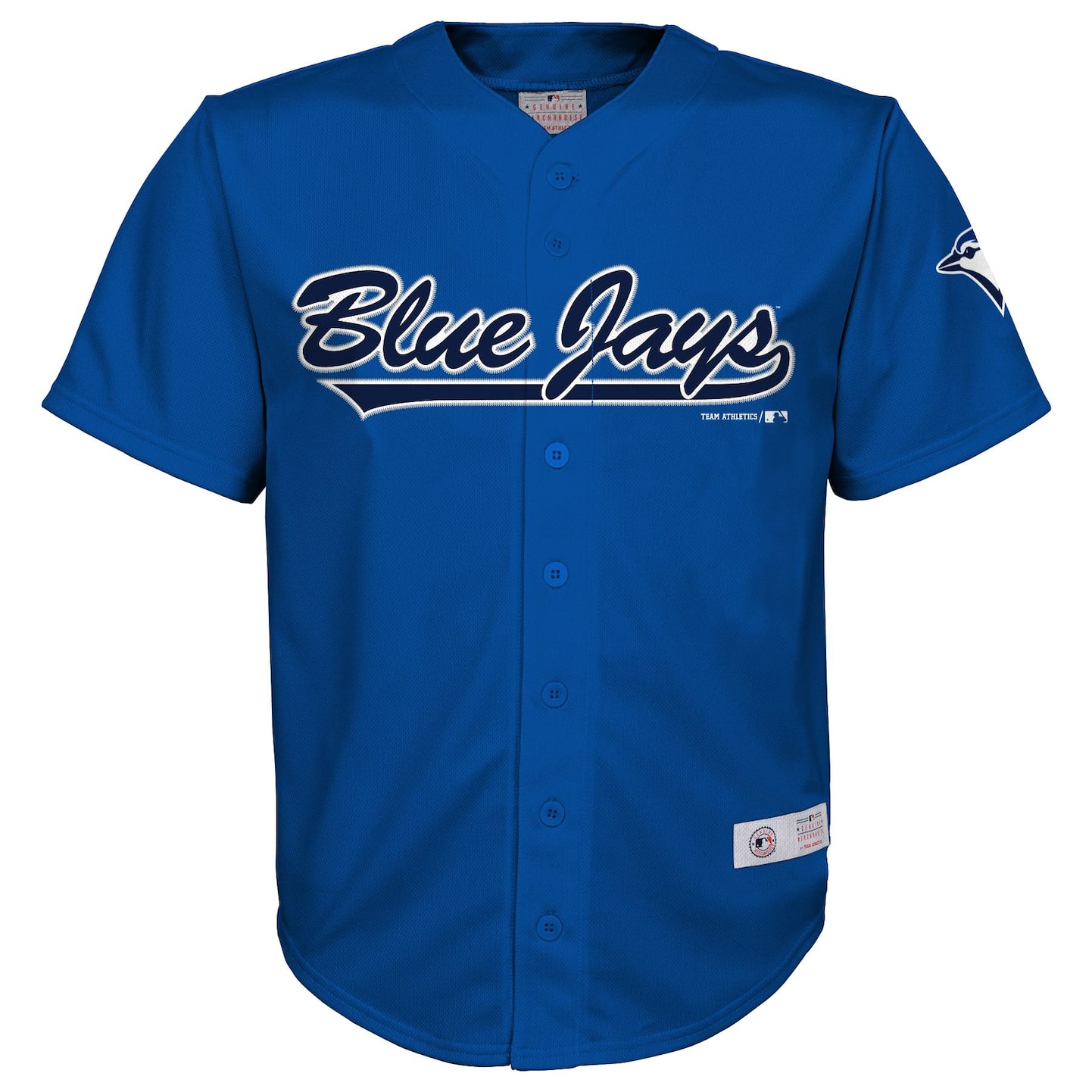 MLB Toronto Blue Jays Youth Kids' Button Front Baseball Jersey