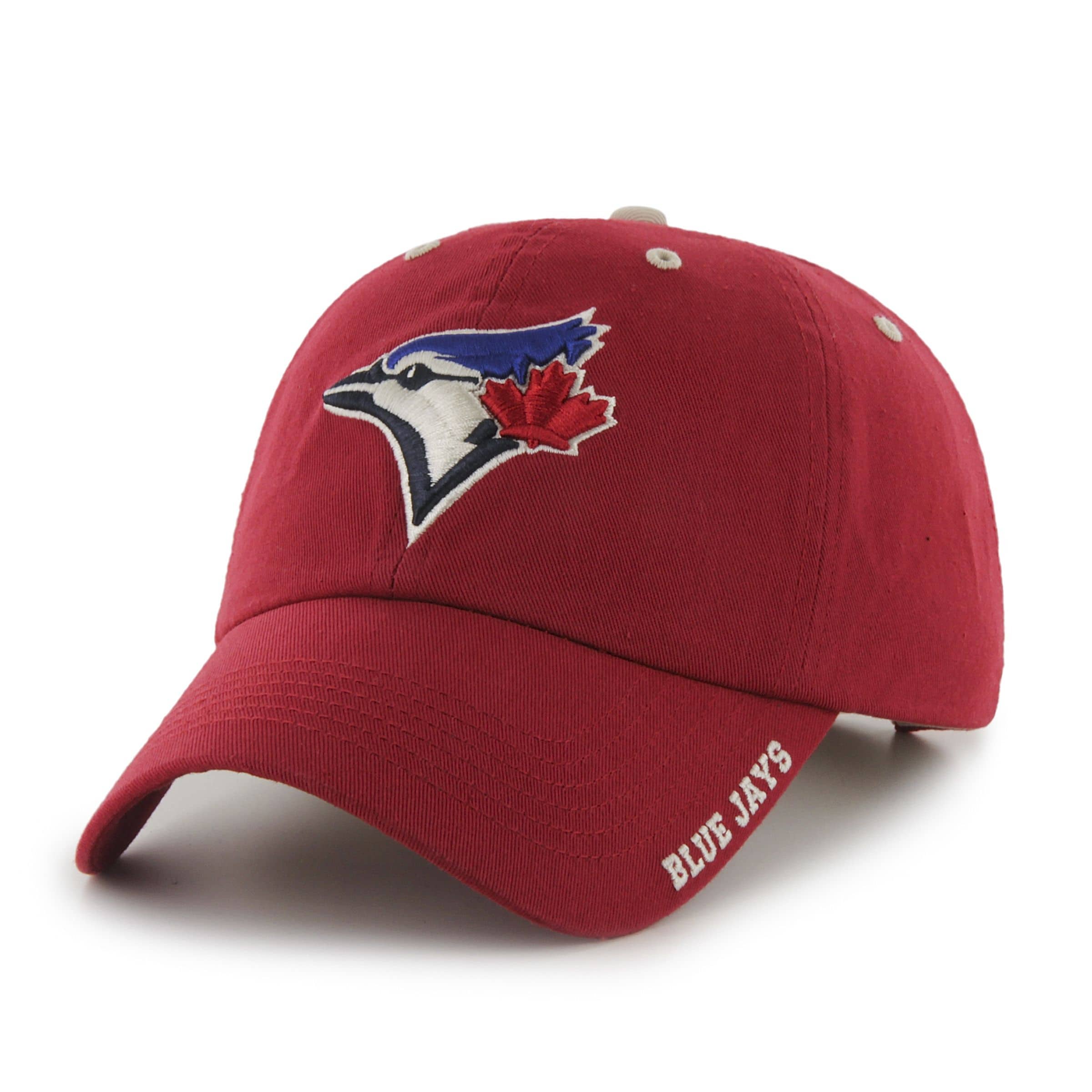 MLB Toronto Blue Jays Men's/Women's Unisex Cotton Twill Baseball Cap/Hat,  Frost Red