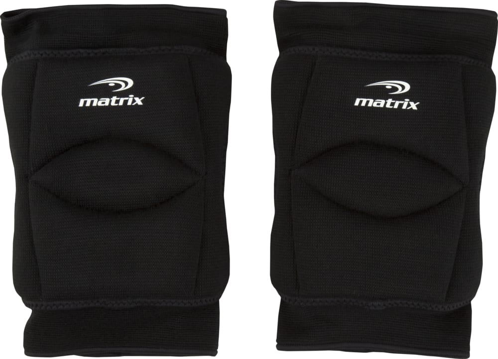 Protège-genoux de volleyball Matrix pour hommes/femmes, unisexe, noir