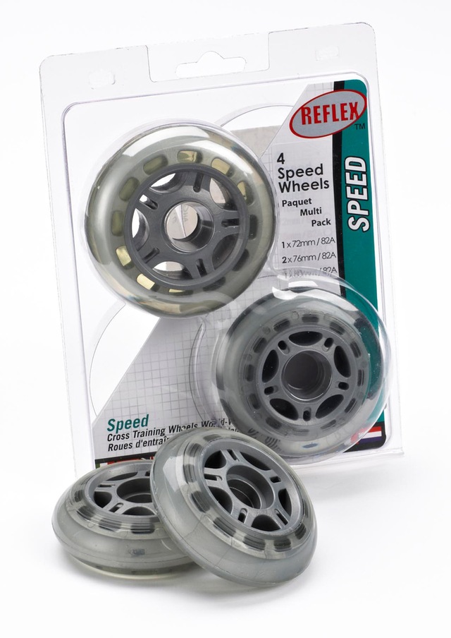 Inline Skate Replacement Wheels, 4pk Canadian Tire