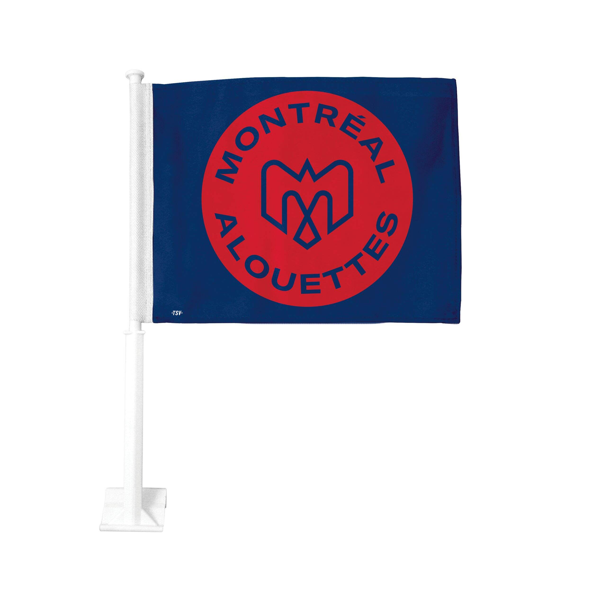 Drapeau automobile LCF, Alouettes de Montréal Front_Flat
