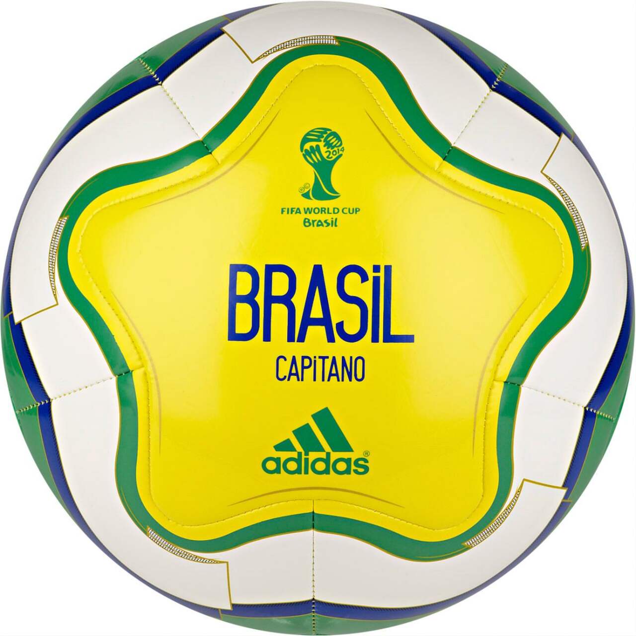 ADIDAS Brazuca Power Orange Official Match Ball, World Cup 2014 Soccer, size.5