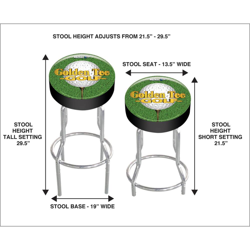 golden tee golf stool