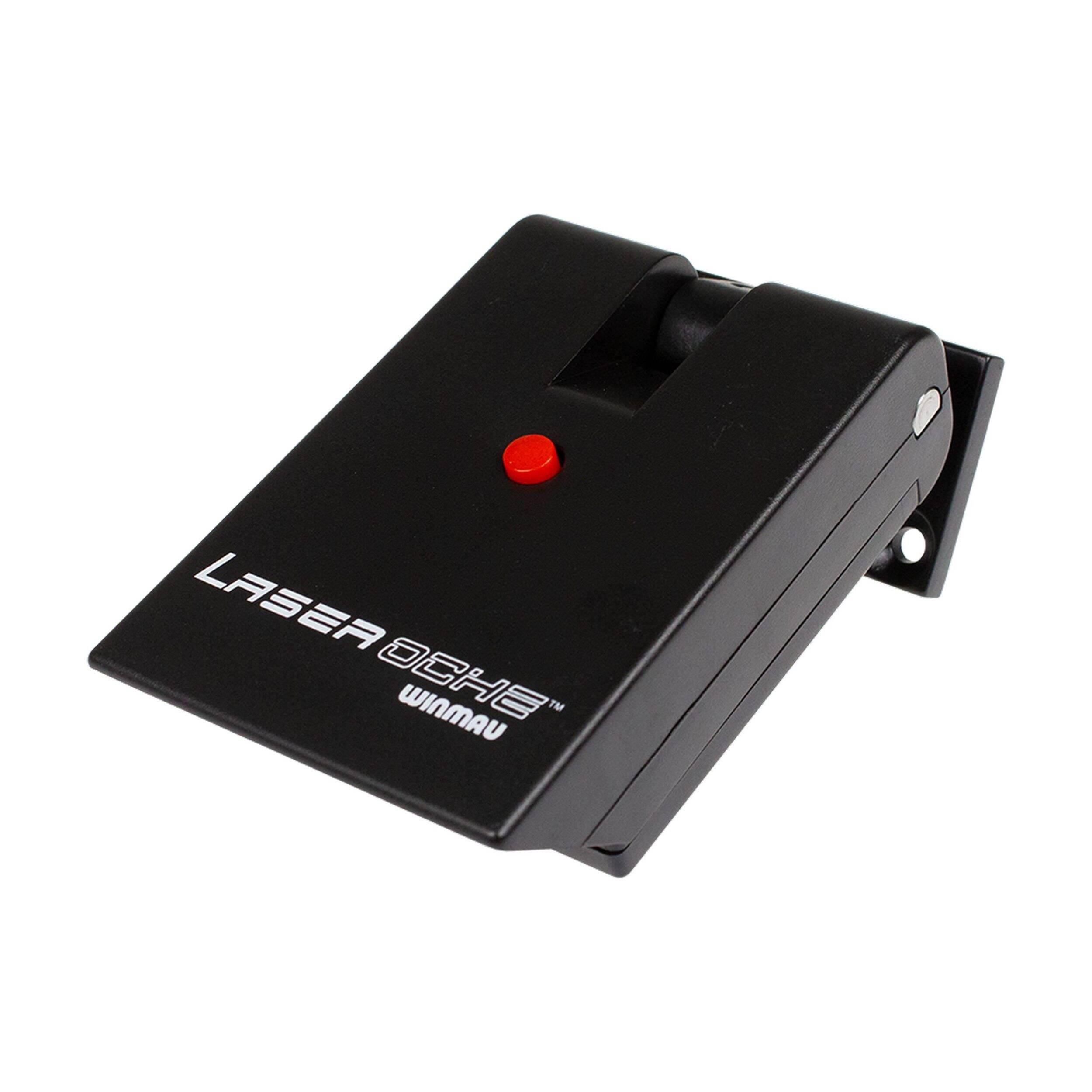 Winmau Laser Oche Compact Throwing/Toe Line Marker for Playing Darts Front_Three_Fourths_Angled_Left