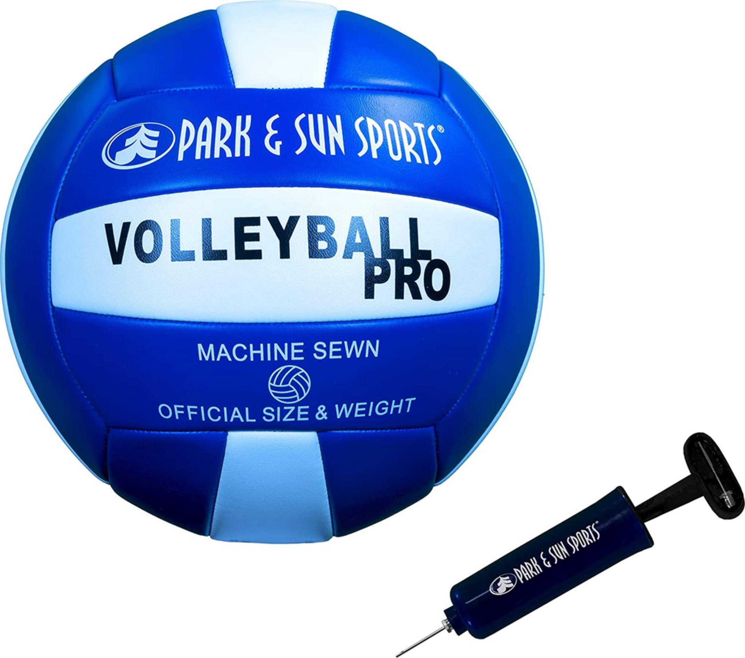 Park & Sun Sports Pro Portable Outdoor Volleyball Net & Ball Set w