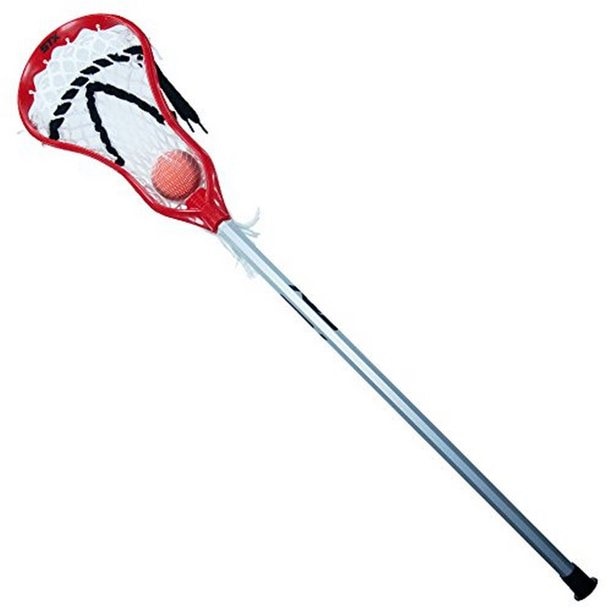 Bâton de crosse STX Lacrosse Mini Power avec balle, rouge Canadian Tire