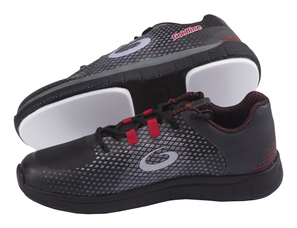 Goldline Men's Breeze Curling Shoes w/ 3/32" Teflon Slider & Rubber