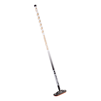 Goldline Fiberlite Air Curling Broom, White Front_Angled_Right