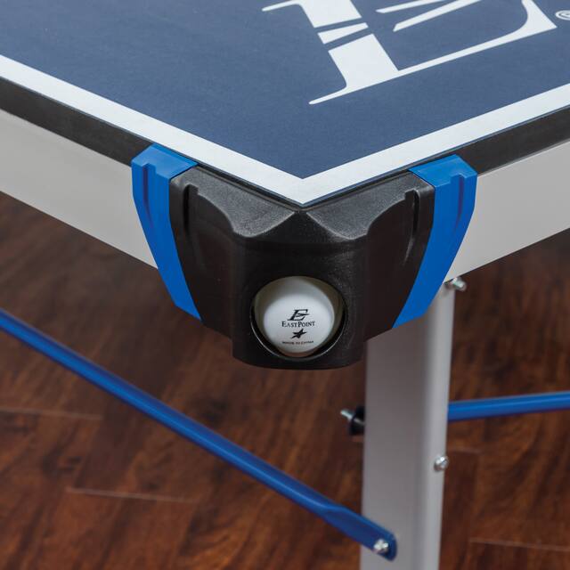 EastPoint 3200 Foldable Table Tennis/Ping Pong Table w/ Net & Corner