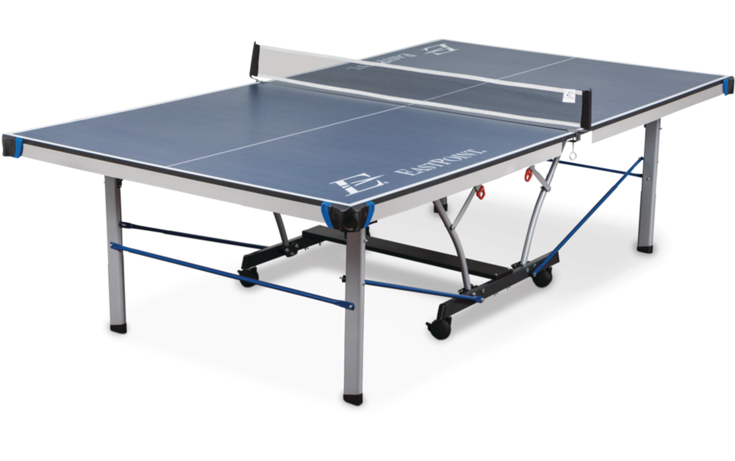 EastPoint 3200 Foldable Table Tennis/Ping Pong Table w/ Net & Corner Cap Ball Storage Canadian