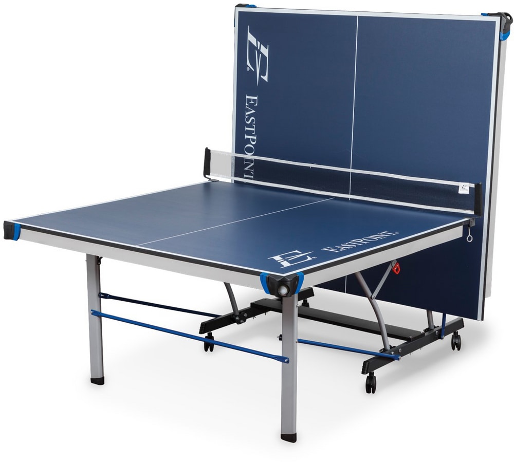 EastPoint 3200 Foldable Table Tennis/Ping Pong Table w/ Net & Corner Cap Ball Storage Canadian