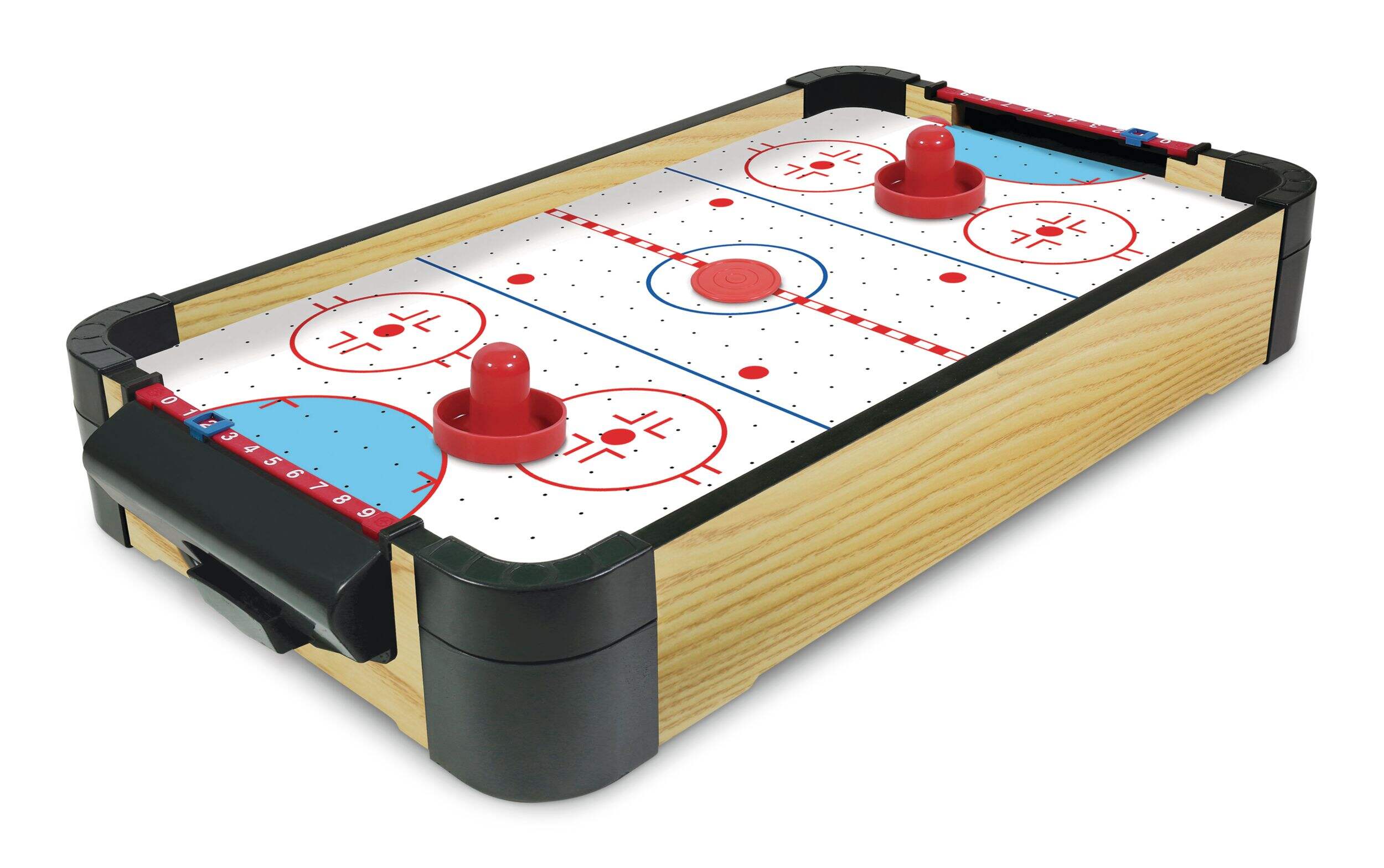 Jeu de hockey sur coussin d'air Snap 'N' Play pour 2 joueurs, fini bois, 6 ans et plus, 20 po Front_Angled_Left