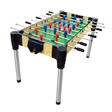 Ambassador Foosball Soccer Game Table, Wood Finish, 48-in Front_Three_Fourths_Angled_Left