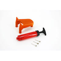 Matrix Football Tee & Mini Air Pump Combo Kit w/ 3 Inflation Needles Composite_or_Mixed