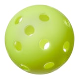 Matrix Official Size & Weight Indoor Pickleballs, Yellow, 3-pk Front_Flat