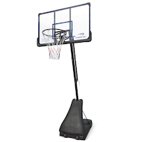 Matrix Portable Adjustable Basketball Backboard, Hoop & Net System w/ Breakaway Rim, 54-in