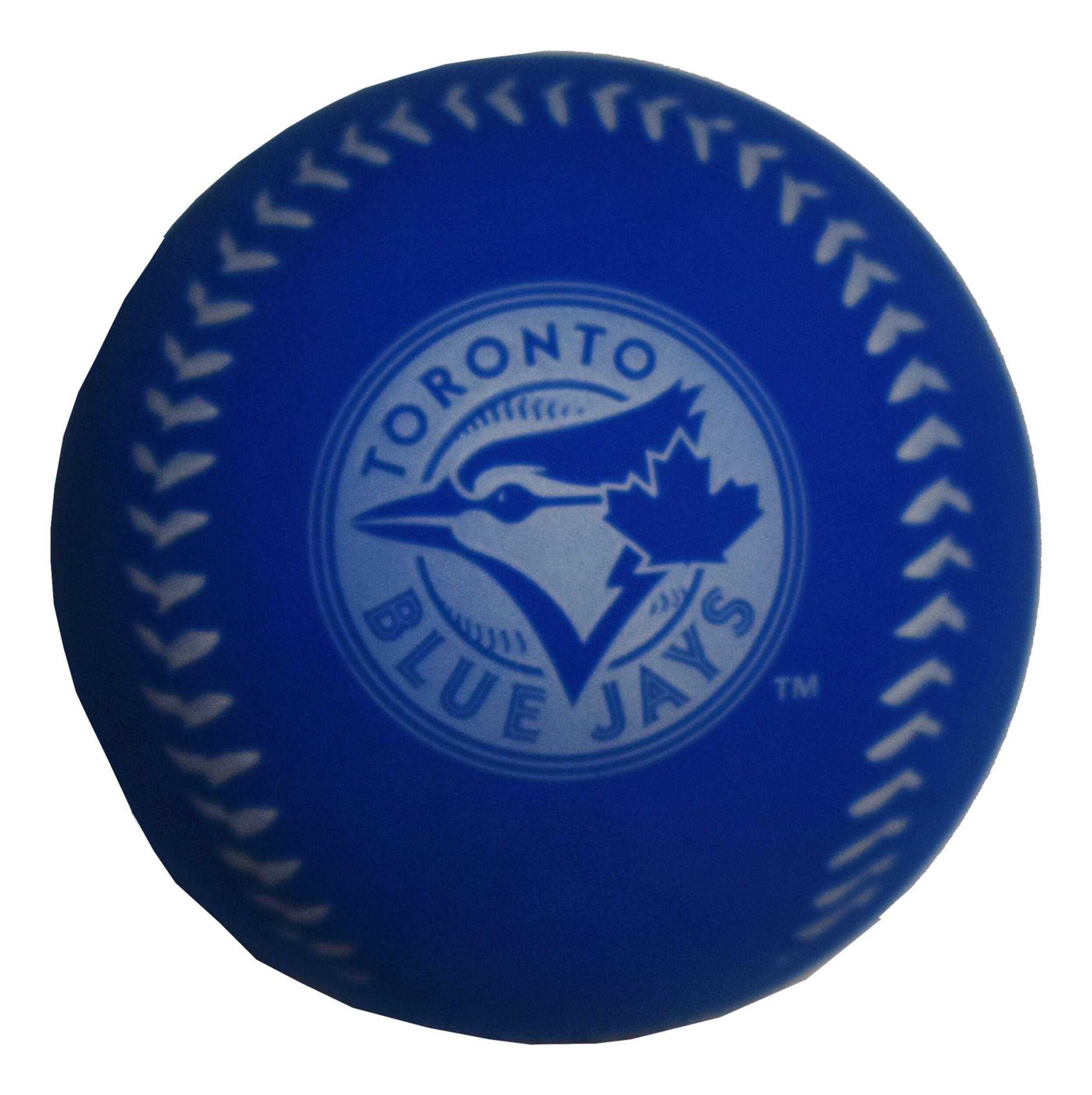 Balle rebondissante des Blue Jays de Toronto Rawlings Big Fly Front_Flat