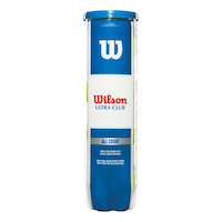 Wilson Ultra Club High-Durability All Court Tennis Balls, Yellow, 4-pk