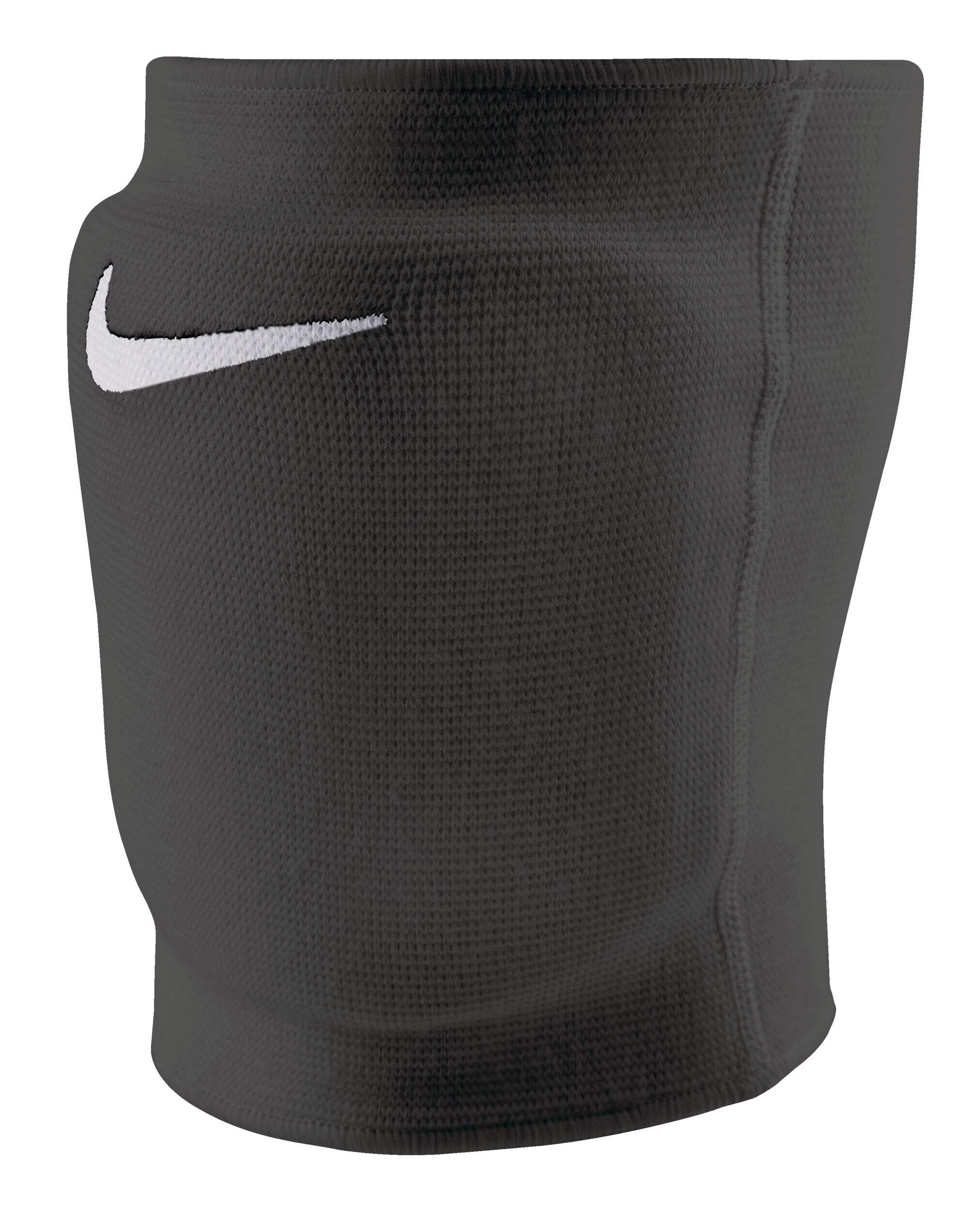 Genouillères de volley-ball unisexe Nike Essential Dri-Fit pour adulte, noir, M/L Front_Angled_Left