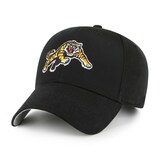 Casquette ajustable de base en coton Tiger Cats de Hamilton de la LCF, hommes Front_Three_Fourths_Angled_Left