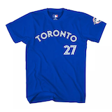 Toronto Blue Jays Guerrero Jr. T-Shirt, Adult Front_Flat