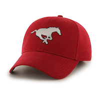 CFL Calgary Stampeders Unisex/Adult Basic Brushed Cotton Adjustable Baseball Cap/Hat, Red