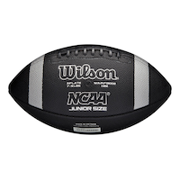 Ballon de football en caoutchouc Wilson NCAA MVP Elite, jeunes, noir Front_Flat