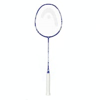 HEAD Sensor Aluminum & Graphite Badminton Racquet/Racket, Blue Overhead_Flat