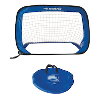 Matrix  Portable Pop-Up Training Soccer Goal Net Set w/ Carry Bag, Front_Elevated
