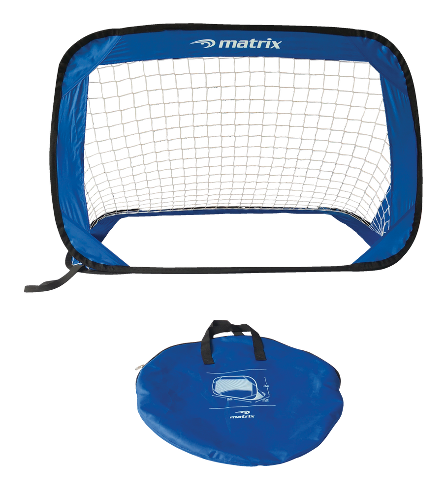 Matrix Portable PopUp Training Soccer Goal Net Set w/ Carry Bag