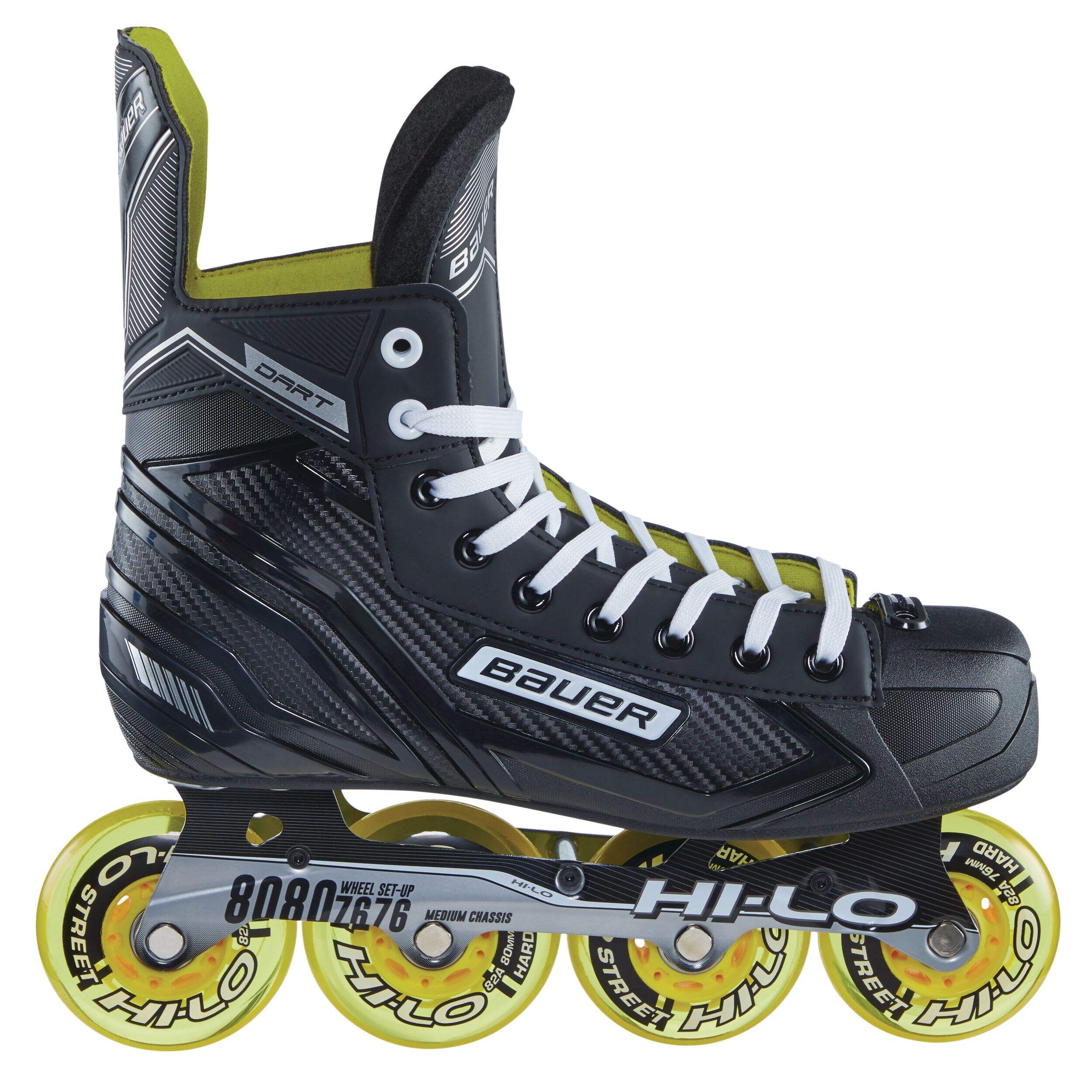 Bauer Dart Roller Hockey Inline Skates, Senior, Assorted Sizes