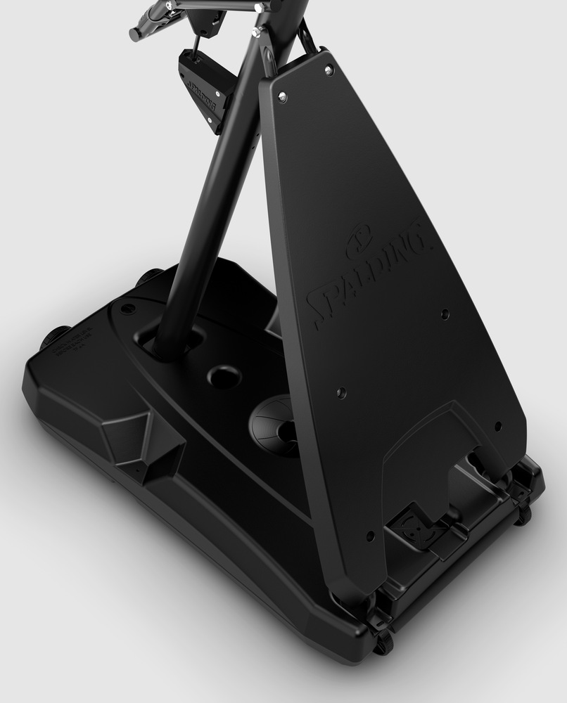 Spalding Rapidlock Portable Adjustable Basketball Backboard, Hoop & Net